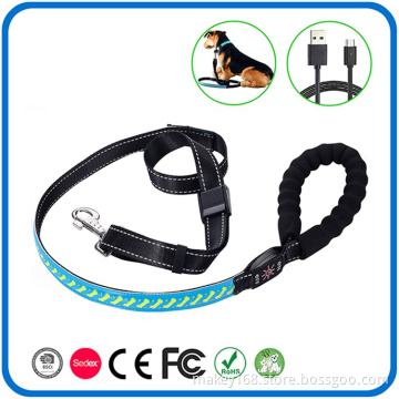 Premium Quality Led Glow Flashing Dog Leads